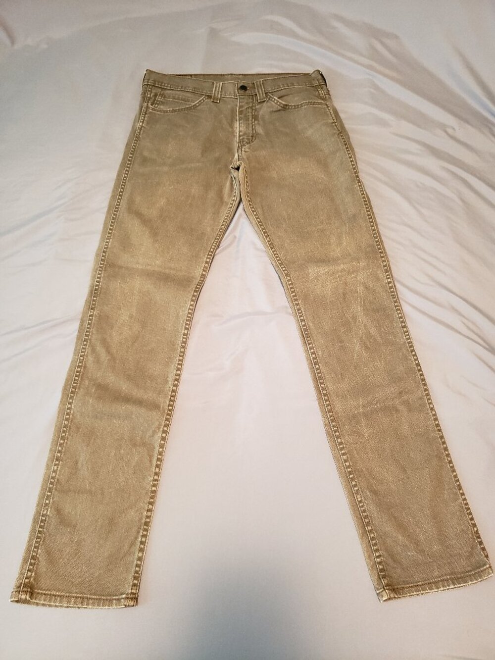 Levi's 511 Green denim jeans 32W 34L